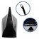 Antena Teto Shark Preto Brilhante Receptiva AN074