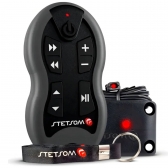 Controle Remoto Longa Distância Universal Original Completo - Grafite
