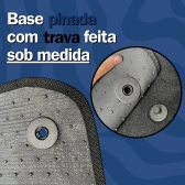Kit Tapete Emborrachado Onix 2012 a 2017 3 Peças