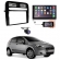 Central Multimídia 2 Din Mp5 Fiat Punto Câmera Moldura Tela BP