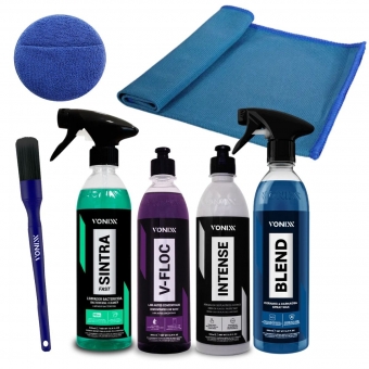 Kit Lavagem Automotiva V-floc Blend Sintra Intense Vonixx