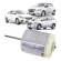 4x Motor Fechadura Trava Elétrica Onix Prisma Spin Cobalt