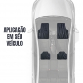Tapete Universal Para Linha Renault Emborrachado 4 Peças
