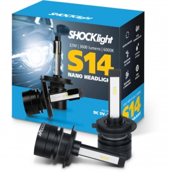 Lâmpada Super Led S14 Shocklight Nano 6000k 12V 32W 3600LM