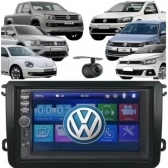 Central Multimidia Gol Saveiro G7 Usb Espelha Camera Moldura