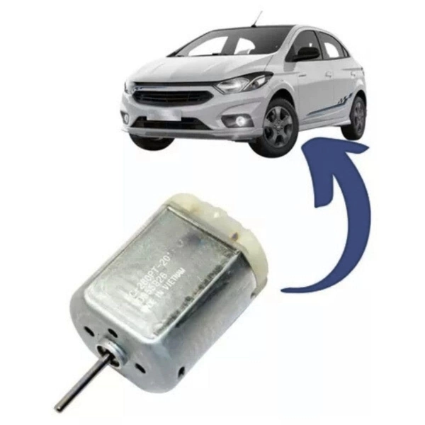 Motor Trava Eletrica Fechadura Onix Spin Prisma Cobalt 12v 