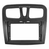 Central Multimídia Android 2 Din Renault Sandero Moldura 9