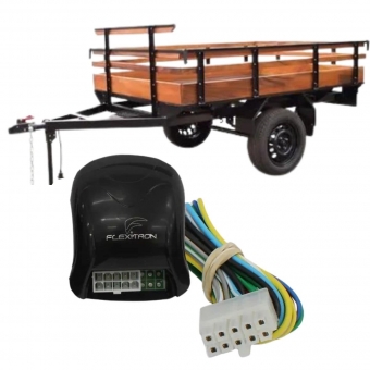 Módulo Eletrônico Luzes De Reboque 4 Vias Universal FMR10