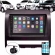 Central Multimídia 2 Din Mp5 Fiat Siena Câmera Moldura Tela Preto