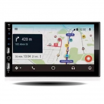 Central Multimídia Mp5 E-Tech 7 Polegadas Combat CAR PLAY