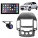 Central Multimídia 2 Din Mp5 Hyundai I30 Câmera Moldura Tela PT