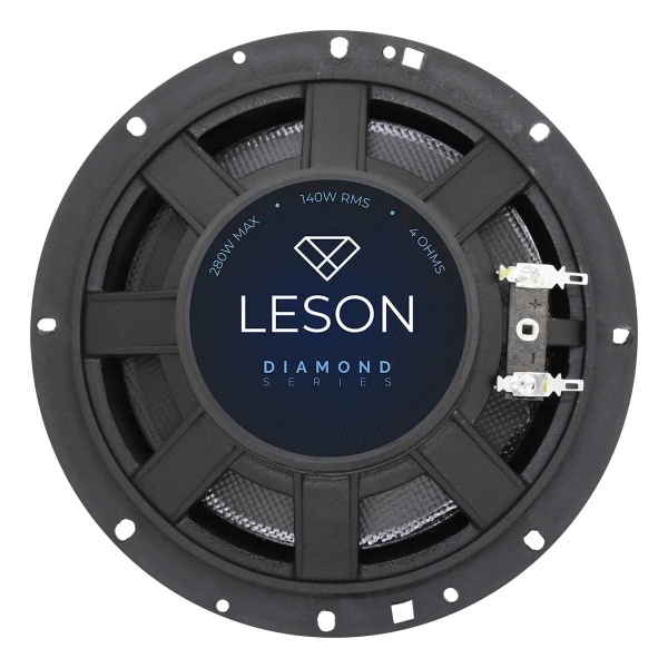 Par Alto Falantes 6 Pol Coaxial Tweeter Neodímio 320w Leson