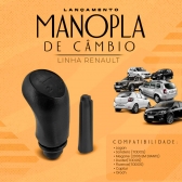 Manopla de Cambio Logan Sandero Megane Duster Oroch Captur