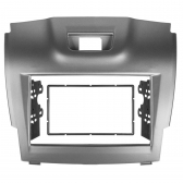 Central Multimídia 2 Din Mp5 GM S10 Câmera Moldura Grafite