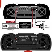 Amplificador Stetsom Vulcan 3000W RMS Digital Mono 2 Ohms