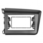 Central Multimidia Android Auto Civic Moldura + Câm Grafite