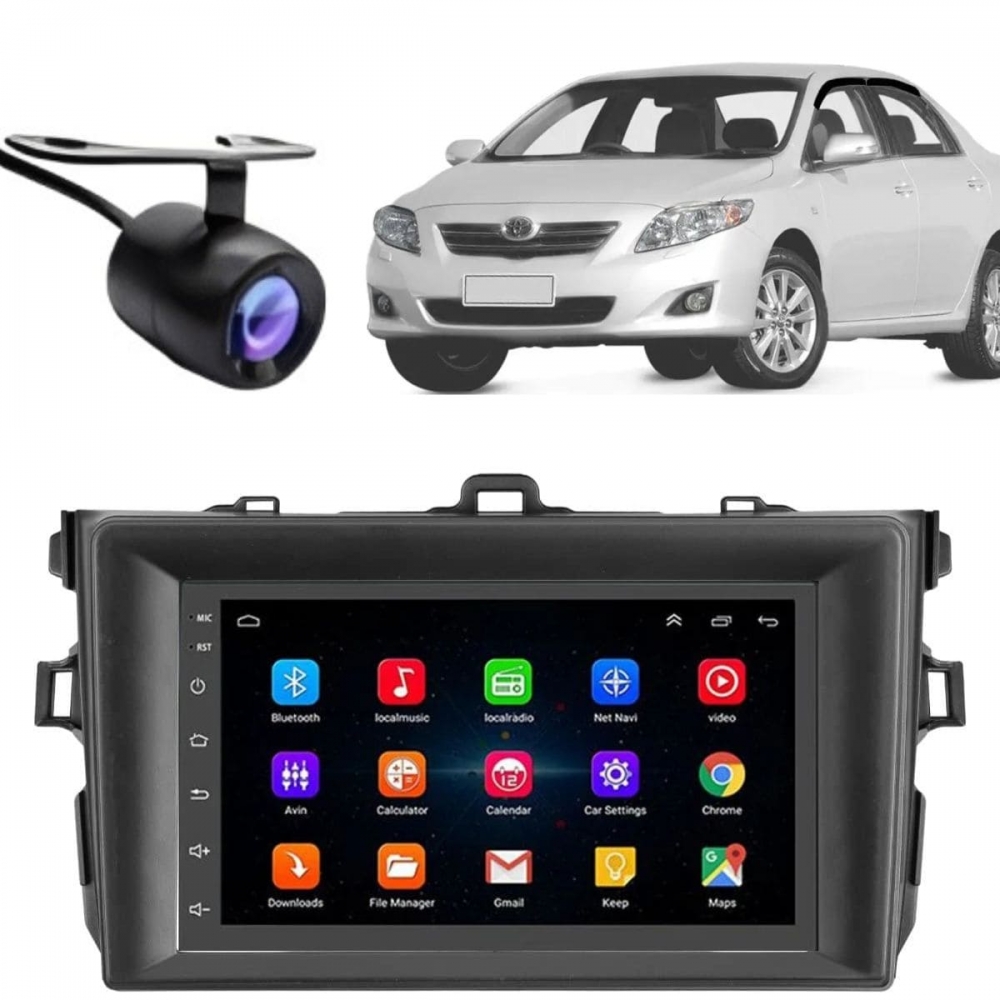 Central Multimidia Honda HRV Carplay Android Auto Grafite
