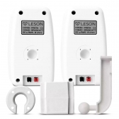 Kit Sonorização Ambiente 4 Caixas Le Son 70W 8ohms Branco