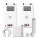 Kit Sonorização Ambiente 4 Caixas Le Son 70W 8ohms Branco