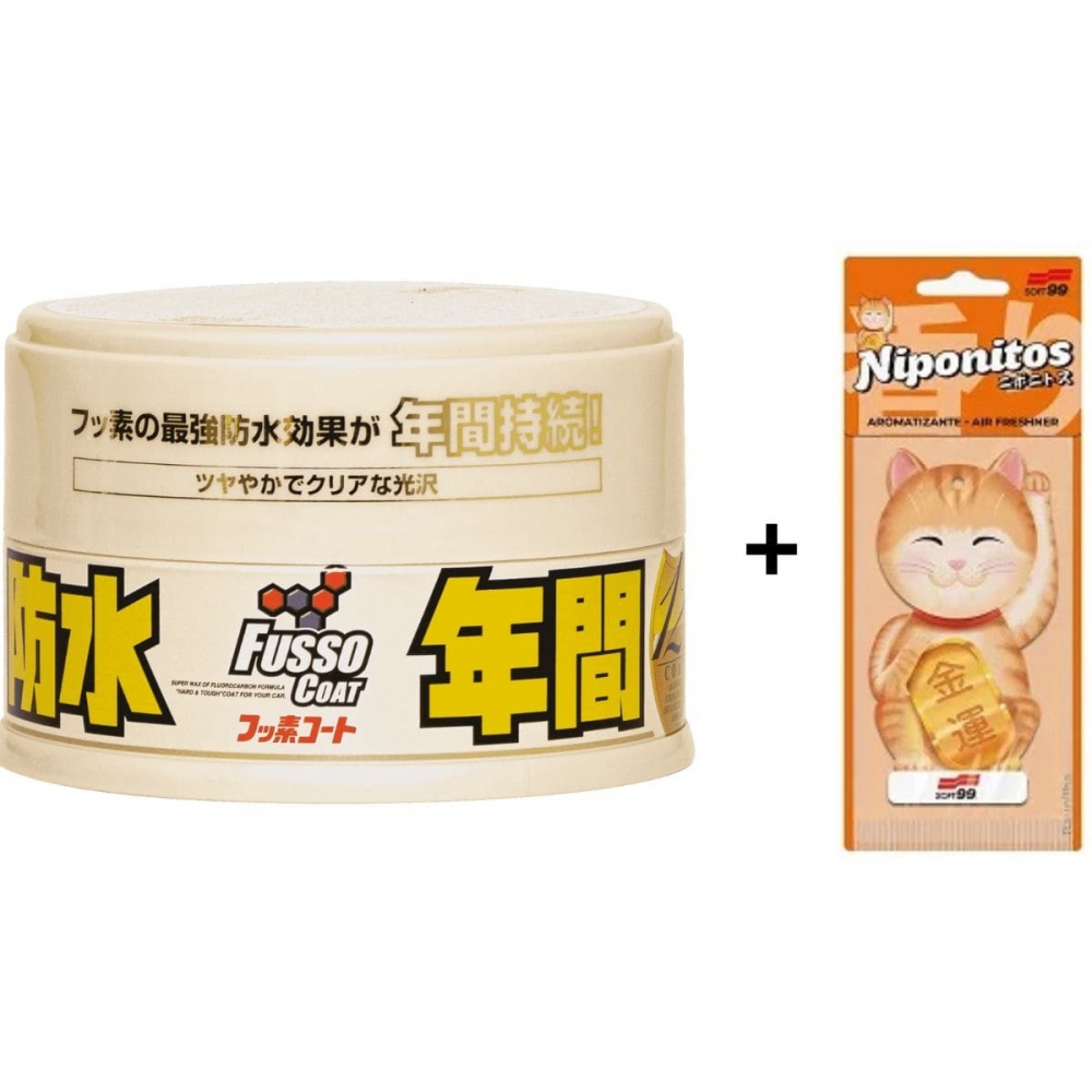 Cera Selante Sintético Fusso Coat Light 200g + Aromatizante