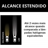 Lâmpada Super Led S14 Shocklight Nano 6000k 12V 32W 3600LM - H3