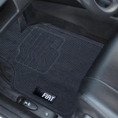 Tapete Universal Para Linha Fiat Emborrachado Carro 4 Peças