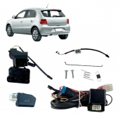 Kit Trava Abertura Porta Malas Gol G6 Botão Original Tragial PAKTVWMN047