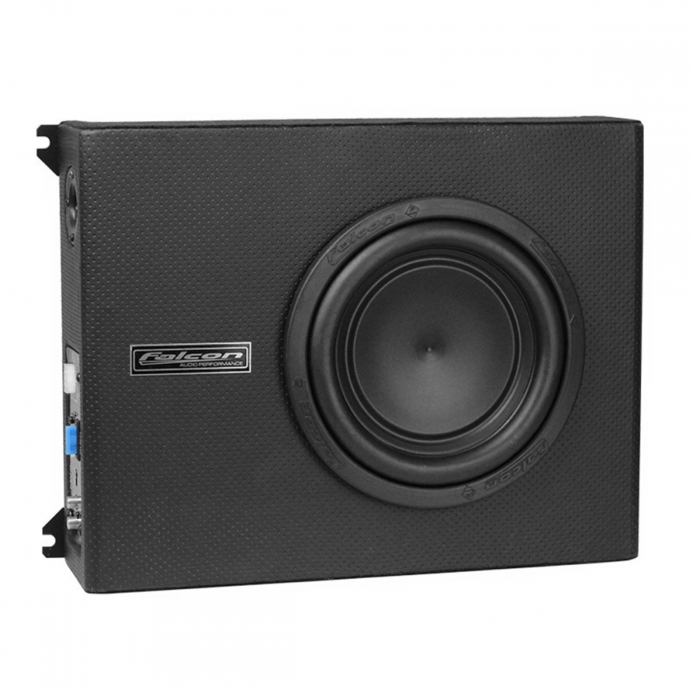 Caixa Slim 8 Pol Amplificada Falcon Xs 200-8 Sl Ativa