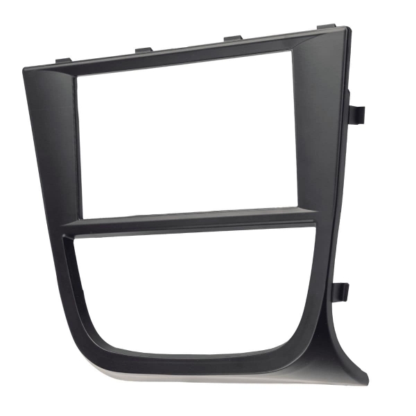 Moldura Contra Frente Gol/ Voyage/ Saveiro G5 2 Din Preta 89/A2