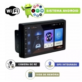 Central Multimidia Android Auto Onix Moldura + Câm