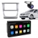 Central Multimidia Gol G5 Carplay Android Auto Prata
