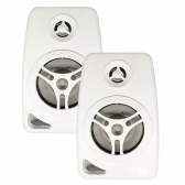 Kit Sonorização Ambiente 4 Caixas Le Son 70W 8ohms Branco