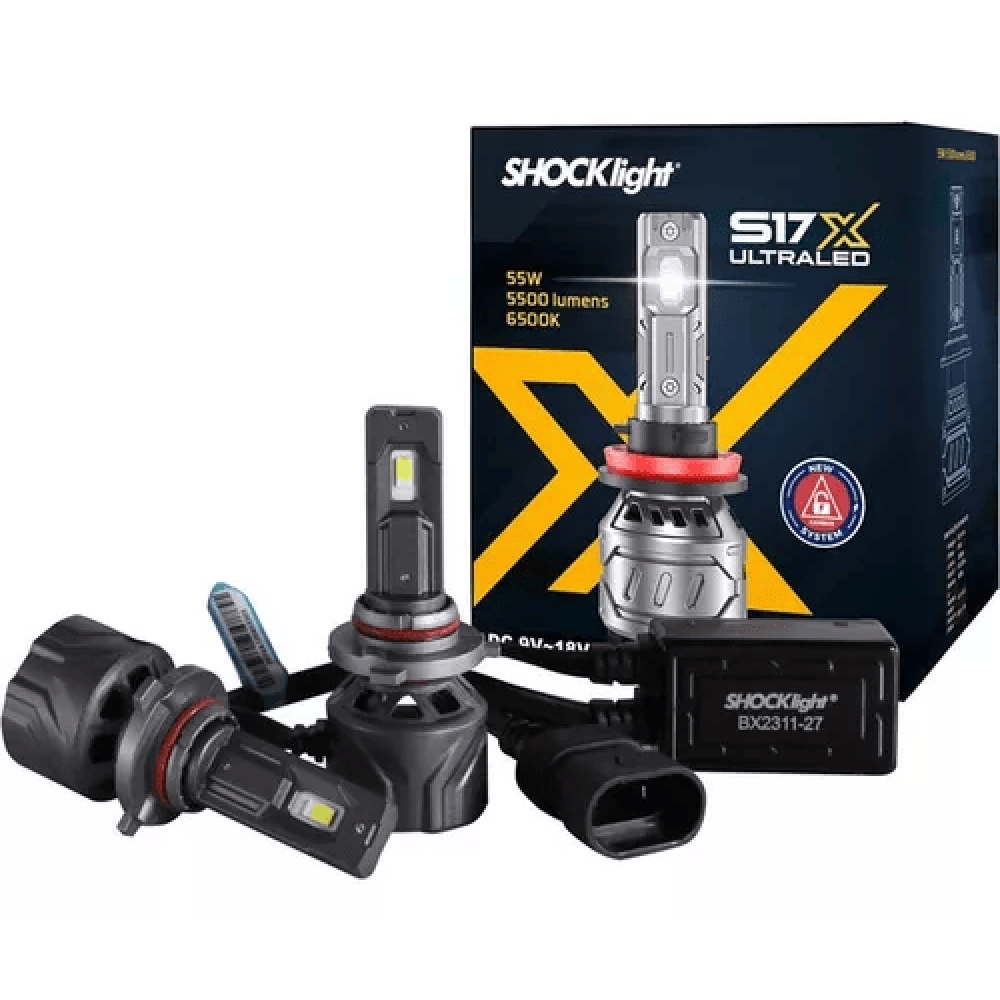 ULTRALED S17X HB3 6500K 5500 LUMENS 9-32V