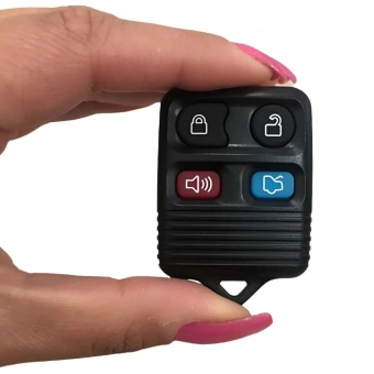Capa Controle Compativel 3 e 2 Botoes + P Ford 2002 a 2013