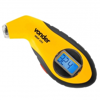 Medidor Pressão Para Pneus Digital Vonder Mdp151 Calibrador