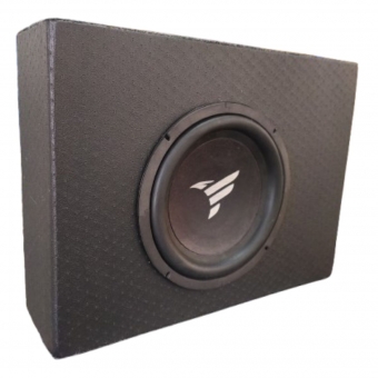 Caixa Slim Subwoofer 8" Polegadas Mdf Passiva 200w Rms 400w Force One