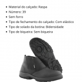 Botina De Segurança Bidensidade Sem Biqueira Bev Vonder 39