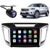 Central Multimídia Android 2 Din Hyundai Creta Moldura 9