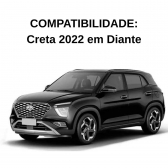 Kit Tapete Emborrachado Hyundai Creta 2022 em Diante 3 Peças