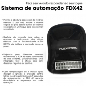 Módulo De Vidro Elétrico FDX42 Flexitron 4 Vidros Universal