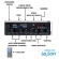 Amplificador Som Bluetooth Grave + 2 Caixas De Som Ambiente