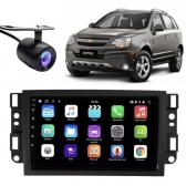 Central Multimídia Android 2 Din GM Captiva Moldura 9