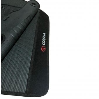 Tapete De Borracha Corolla 2020 Até 2025 3 Peças