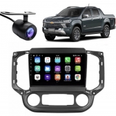 Central Multimídia Android 2 Din GM S10 Moldura 9