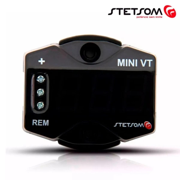Voltímetro Digital Stetsom Mini Vt Medidor De Bateria Bivolt