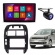 Central Multimídia Android 2 Din Polo Moldura 9