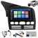 Central Multimídia 2 Din Mp5 Fiat Palio G1 Câmera Moldura