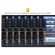 Central Multimídia 2 Din Mp5 Siena EL 2013/17 Câmera Moldura Preta