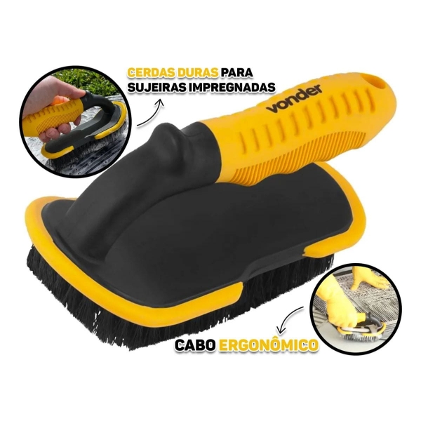 Escova Para Limpeza De Tapetes E Carpetes Vonder